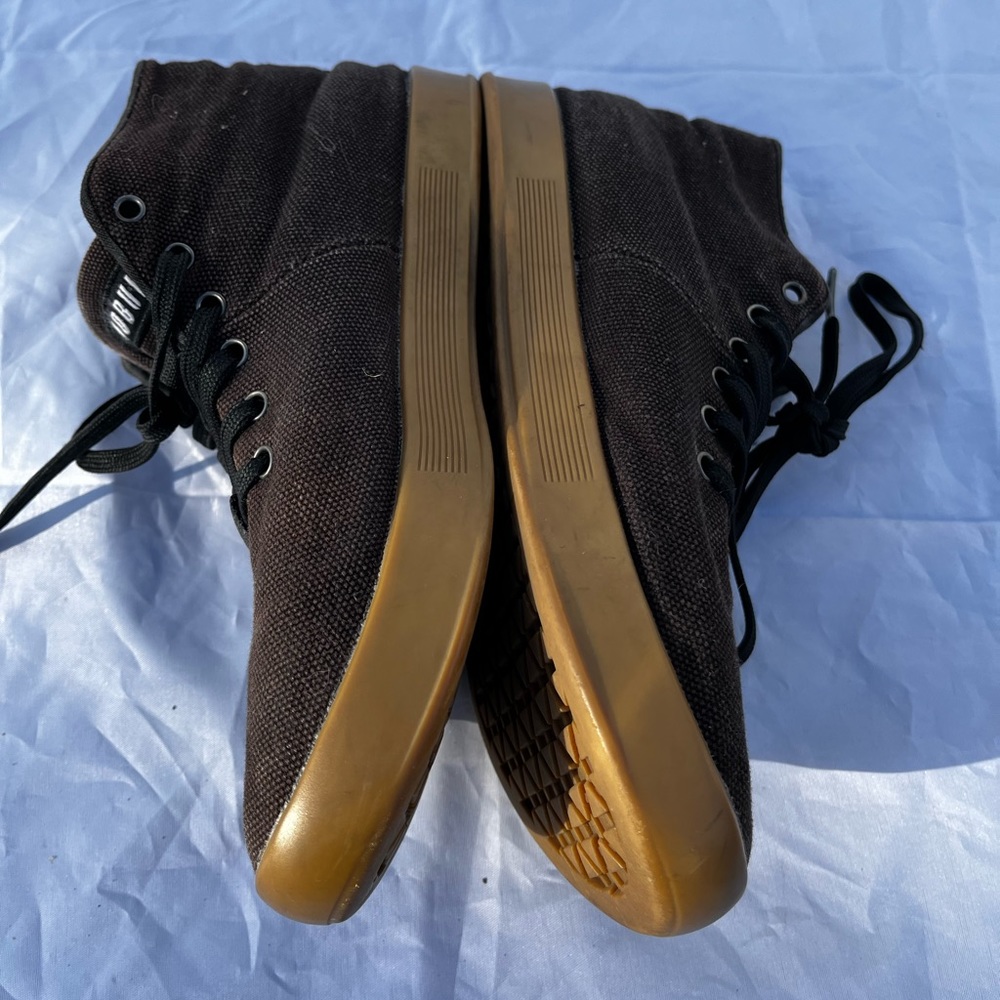 NoBull Black Mid Trainers Sneakers sz 8 - Picture 10 of 14